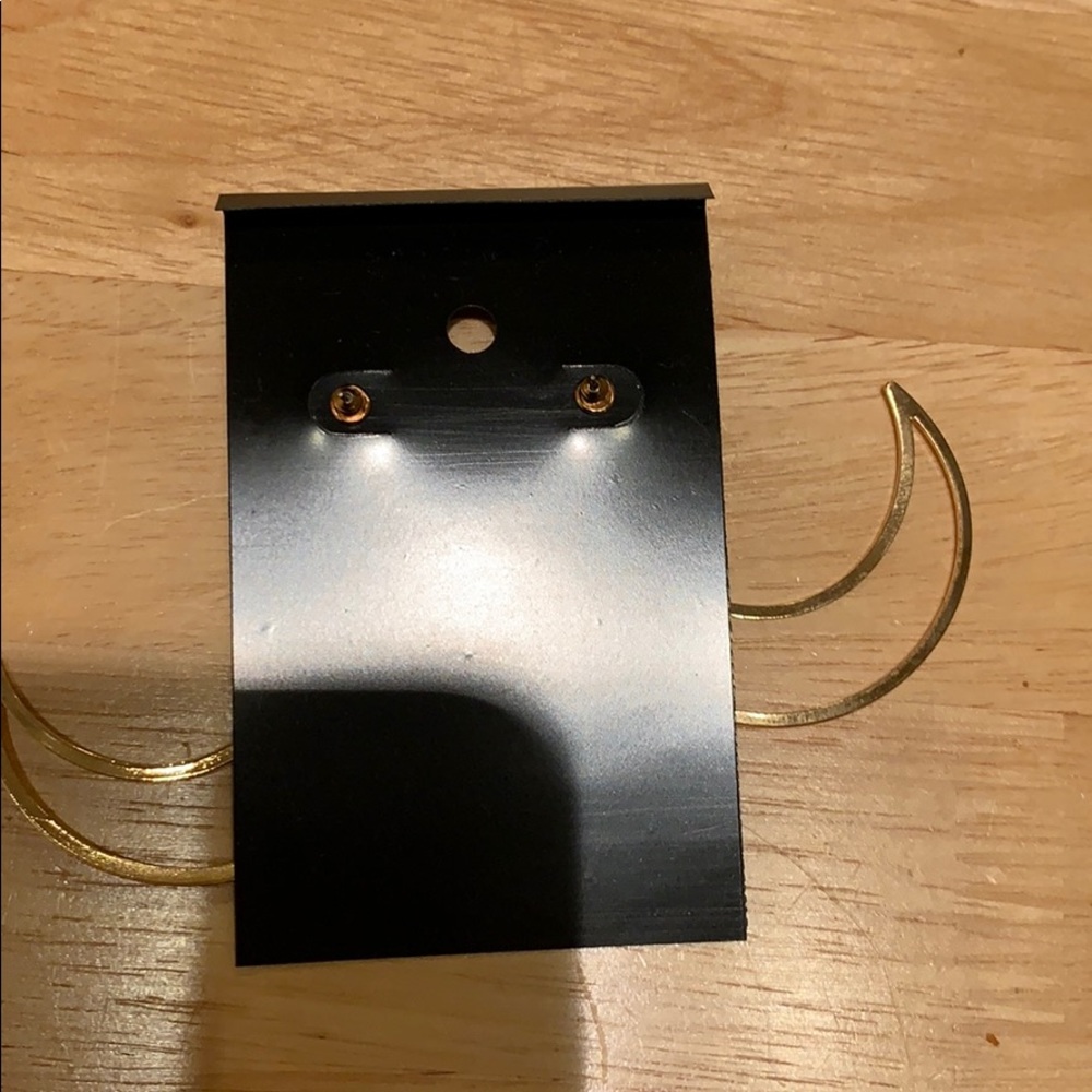 Star + moon earrings - Picture 3 of 3